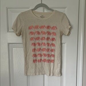 J. Crew Elephant Tee